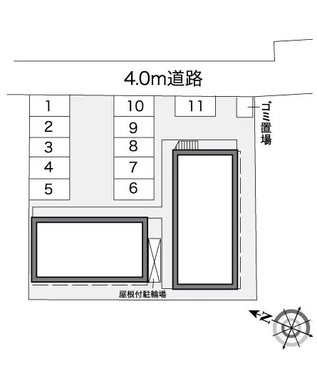 ★手数料０円★さいたま市緑区中尾　月極駐車場（LP）